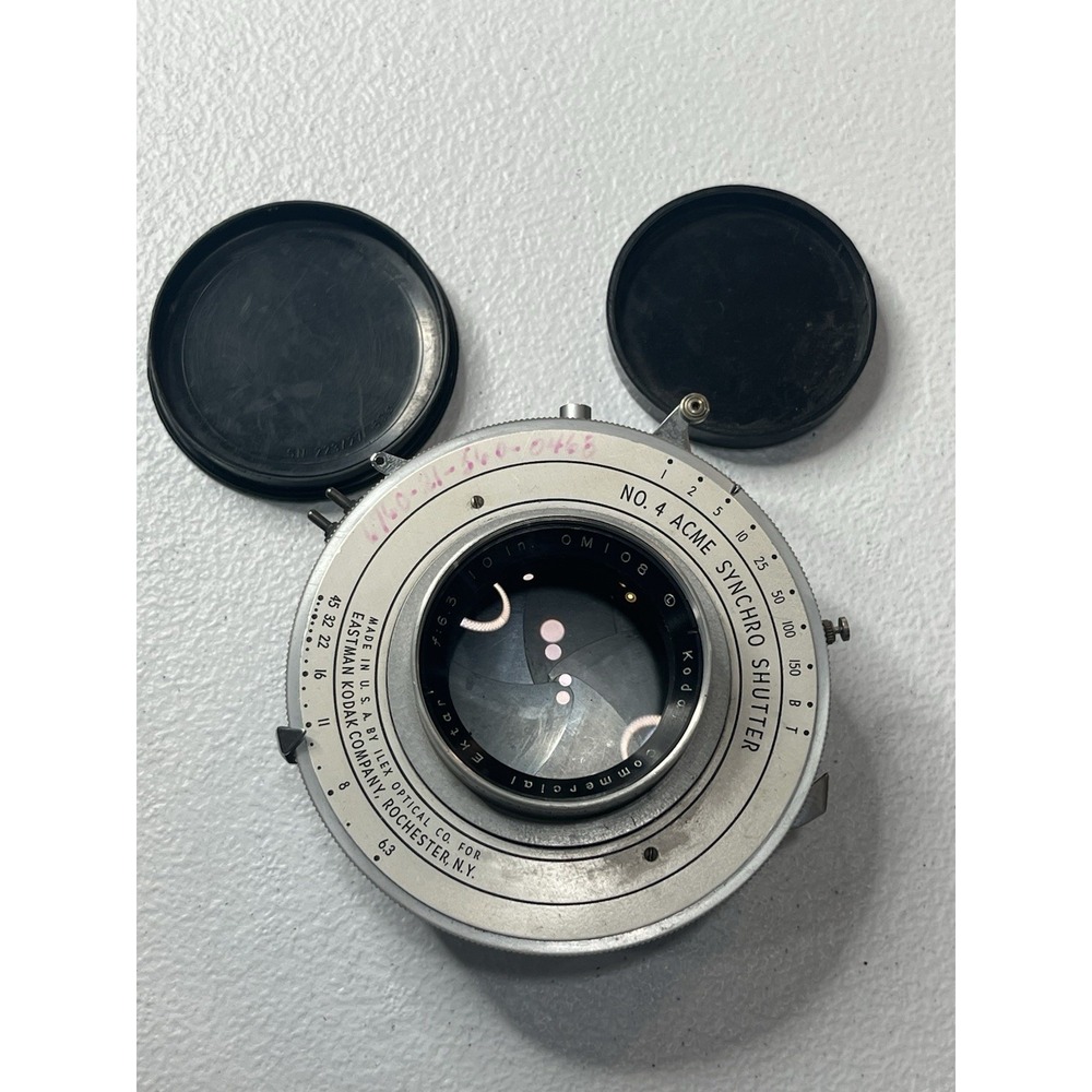 Kodak Commercial Ektar 10" f6.3 No. 4 Acme Synchro Lens 10 inch f/6.3